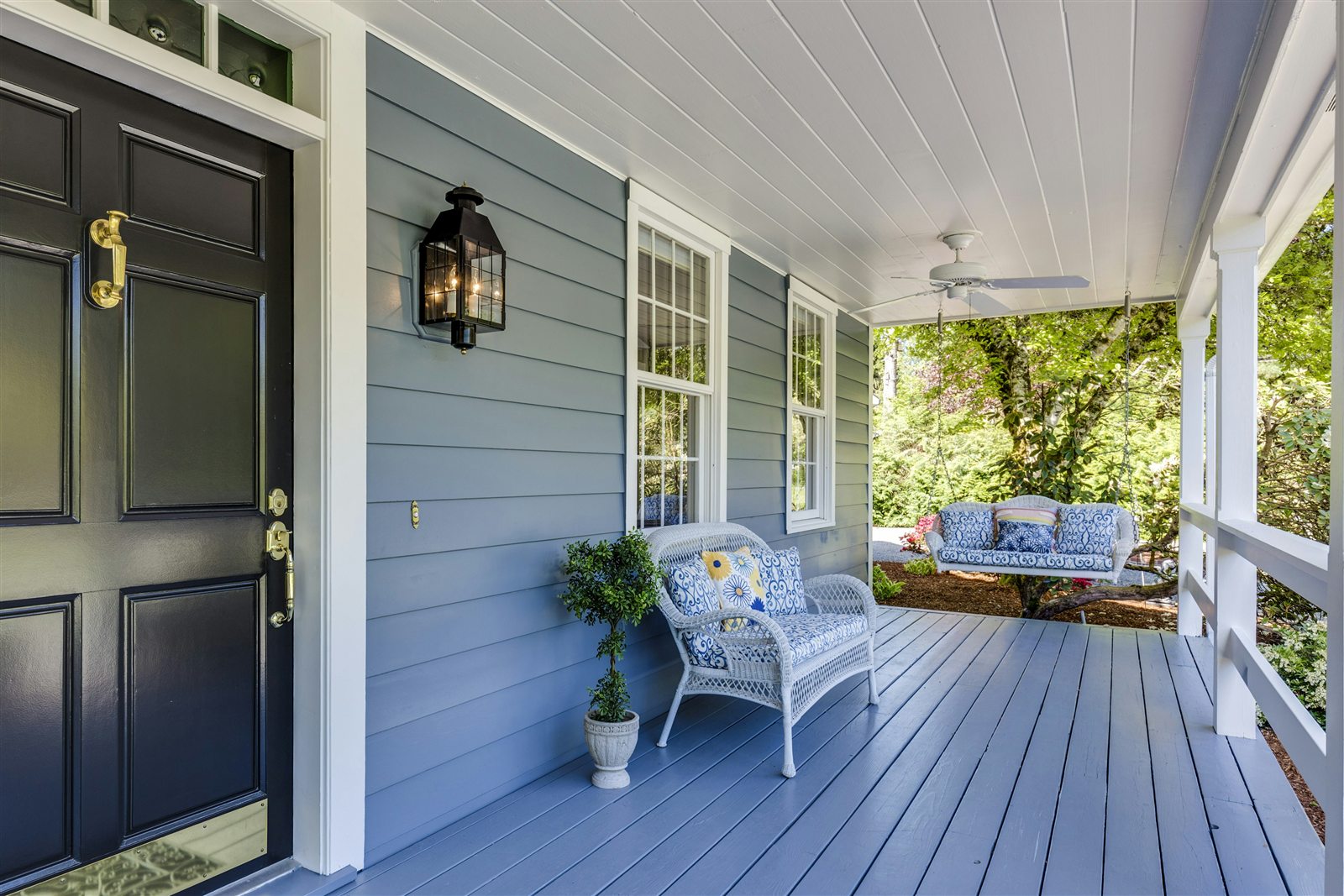 Classic Australian weatherboard verandah